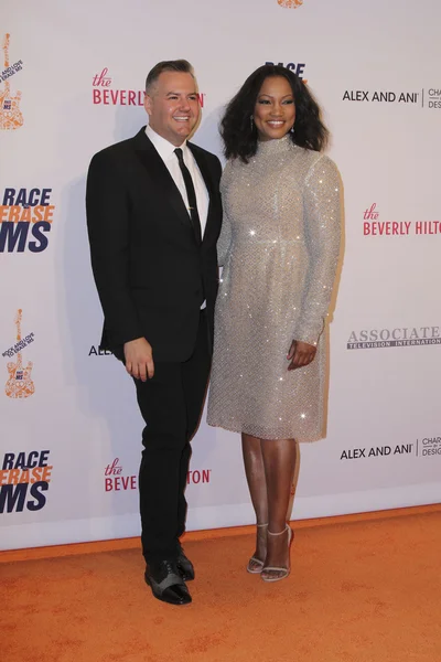 Garcelle Beauvais, Ross Matthews — Stockfoto