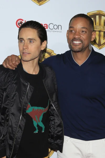 Jared Leto, Will Smith — 图库照片