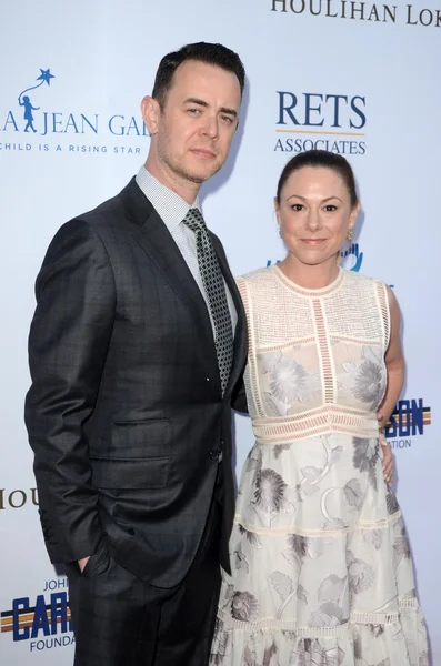 Colin Hanks, Samantha Bryant — Zdjęcie stockowe