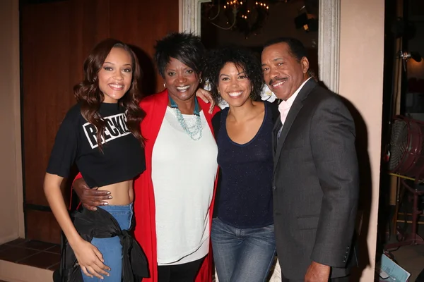 Eign Edwards, Anna Maria Horsford, Karla Mosley, Obba Babtunde — Stock Photo, Image