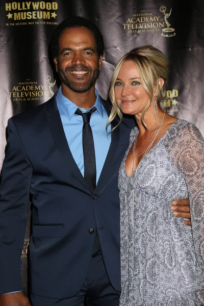 Kristoff St John, Sharon Case — Zdjęcie stockowe