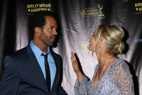 Kristoff St John, Sharon Case — Stock Photo, Image