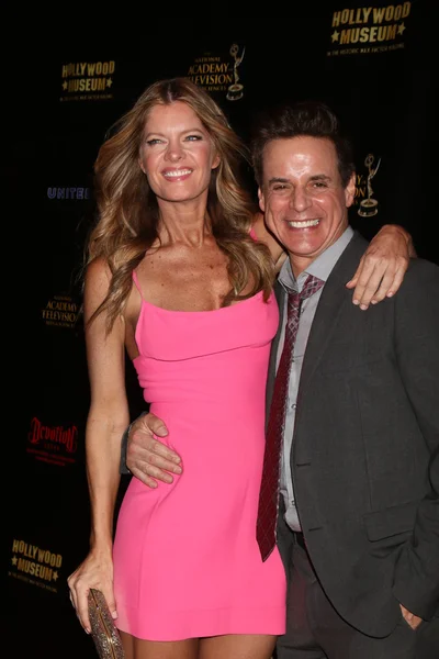 Michelle Stafford, Christian Leblanc — Stock Fotó