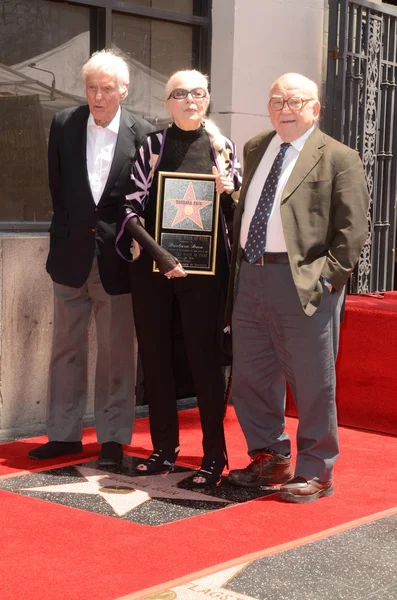 Dick Van Dyke, Barbara Bain, Ed Asner — Stock Photo, Image