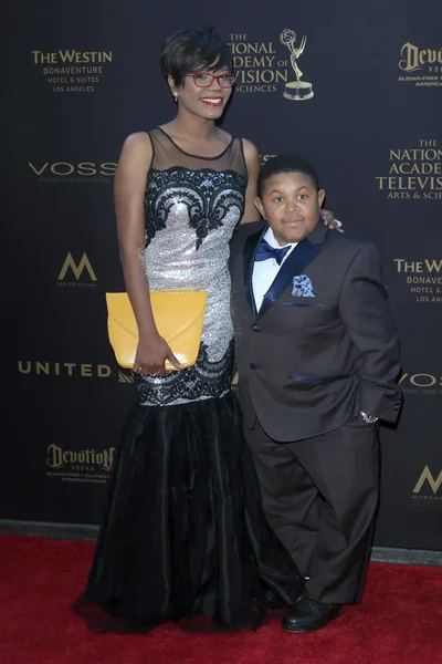 Ebonice Atkins, Emmanuel Lewis —  Fotos de Stock