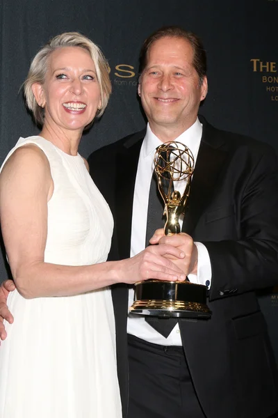 Gabrielle Hamilton, David Kinch-kreativní Emmy Winnersve Awards — Stock fotografie