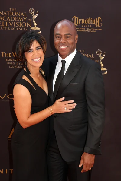 Yazmin Cader Frazier, Kevin Frazier — Foto Stock