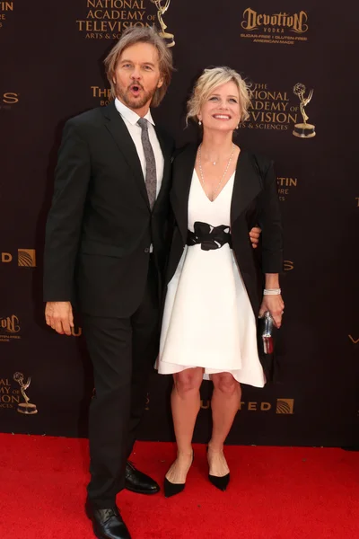 Stephen Nichols, Mary Beth Evans — Stockfoto