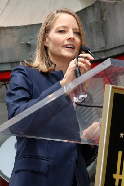 Skådespelerskan Jodie Foster — Stockfoto