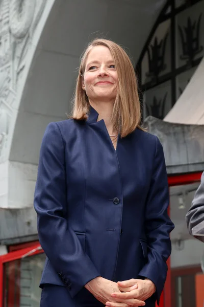 Skådespelerskan Jodie Foster — Stockfoto