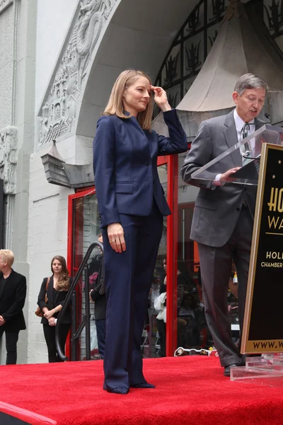 Actress Jodie Foster — Stock Photo, Image