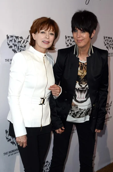 Frances Fisher, Diane Warren — Stock Photo, Image