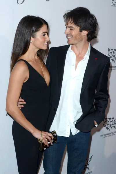 Nikki Reed, Ian Somerhalder — Zdjęcie stockowe