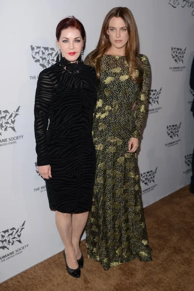 Priscilla Presley, Riley Keough — Stockfoto