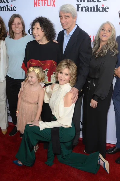 Lily Tomlin, Sam Waterston, Jane Fonda — Foto Stock