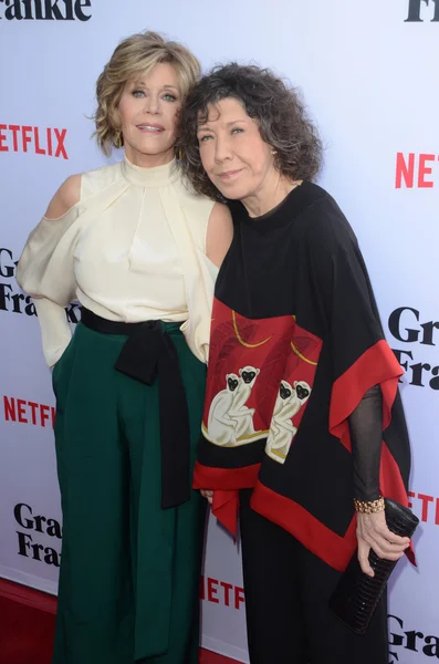 Jane Fonda, Lily Tomlin — Foto de Stock