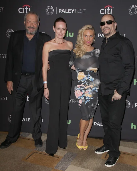 Dick Wolf, Noelle Lippman, Coco Austin, Ice-T — Stock fotografie