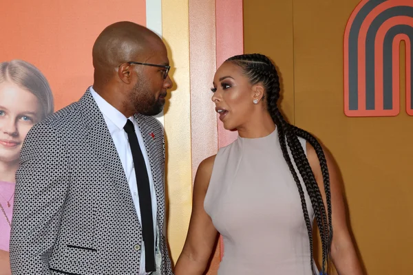 Derek Fisher, Gloria Govan — Foto Stock