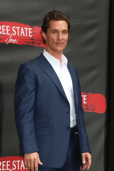 Skådespelaren Matthew Mcconaughey — Stockfoto