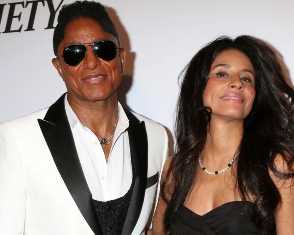 Jermaine Jackson, Halima Rashid — Stock Photo, Image