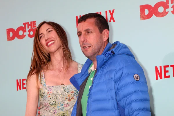 Jackie Sandler, Adam Sandler — Stock Photo, Image