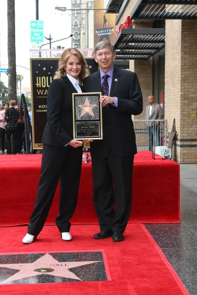 Hollywood Deidre Hall járni Fame ünnepség — Stock Fotó