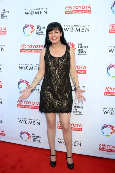 Актриса Pauley Perrette — стокове фото