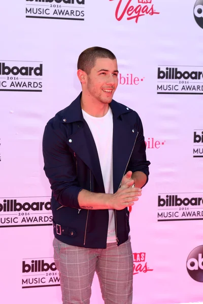 Singer Nick Jonas — Stock Photo, Image