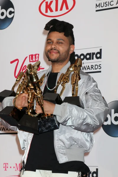 Singer The Weeknd — Stock Photo, Image