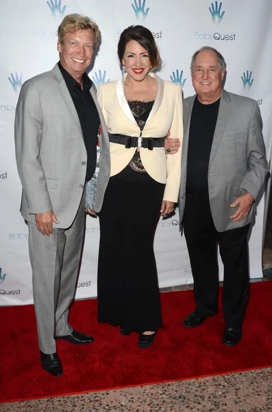 Nigel Lythgoe, Joely Fisher, Neil Sedaka — Foto Stock