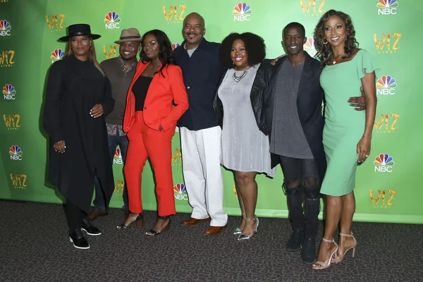 Queen Latifah, Ne-Yo, Shanice Willams, David Alan Grier, Amber Riley, Elijah Kelley — Stock Photo, Image