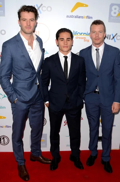 Christian Antidormi, Tom Cocquerelle, Todd Lasance — Stock Photo, Image