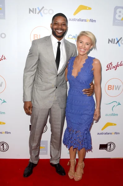 Kerry Rhodes, Nicky Whelan — Stock Photo, Image