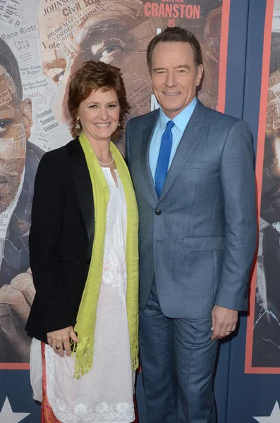 Melissa Leo, Bryan Cranston — Stock Photo, Image