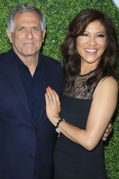 Les Moonves, Julie Chen — Foto de Stock