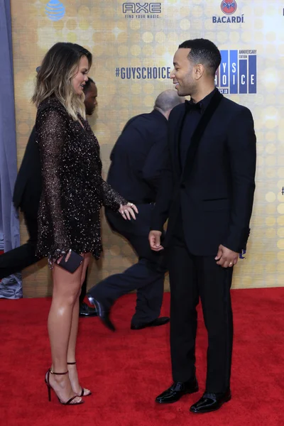 Chrissy Teigen, John Legend — Stockfoto