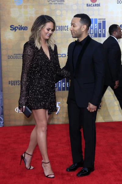 Chrissy Teigen, John Legend — Stockfoto