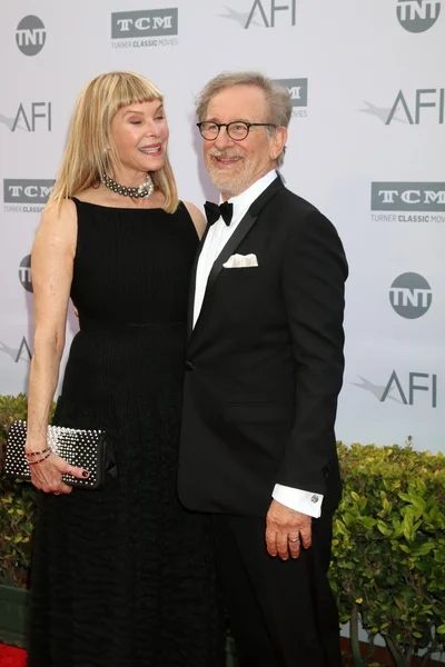 Kate Capshaw, Steven Spielberg — Stock Photo, Image