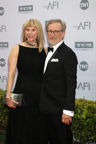 Kate Capshaw, Steven Spielberg — Foto de Stock