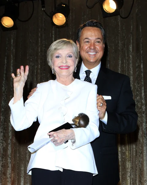 Florence Henderson, George Pennacchio — Fotografia de Stock