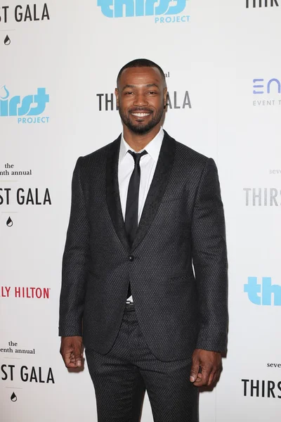 Ator Isaiah Mustafa — Fotografia de Stock