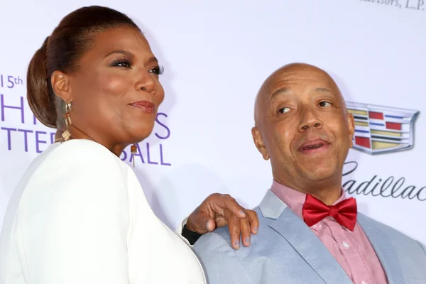 Regina Latifiah, Russell Simmons — Foto Stock