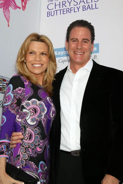 Vanna White, John Donaldson — Foto Stock