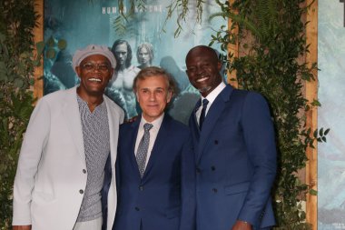 Samuel L. Jackson, Christoph Waltz, Djimon Hounsou