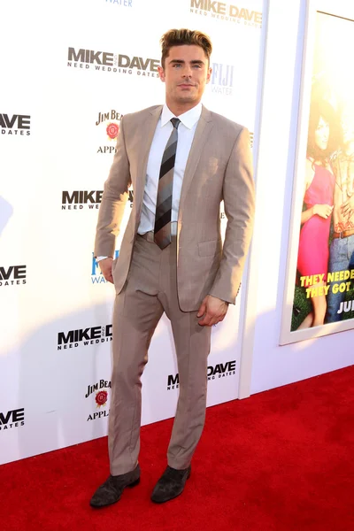 นักแสดง Zac Efron — ภาพถ่ายสต็อก