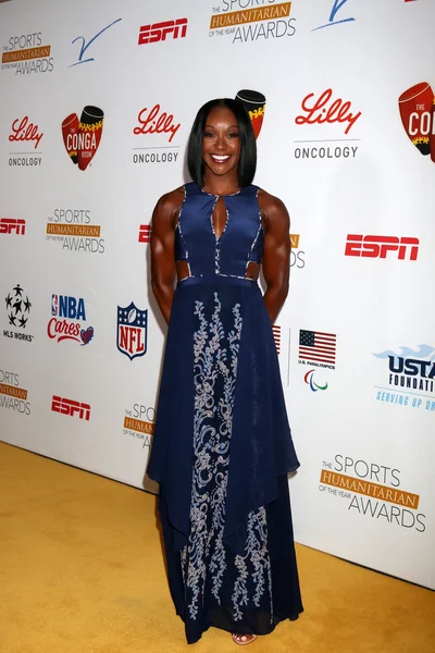 Skådespelerskan Carmelita Jeter — Stockfoto