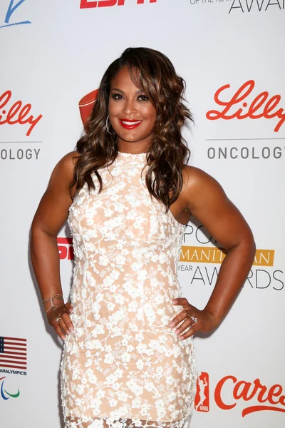 Actrice Laila Ali — Stockfoto