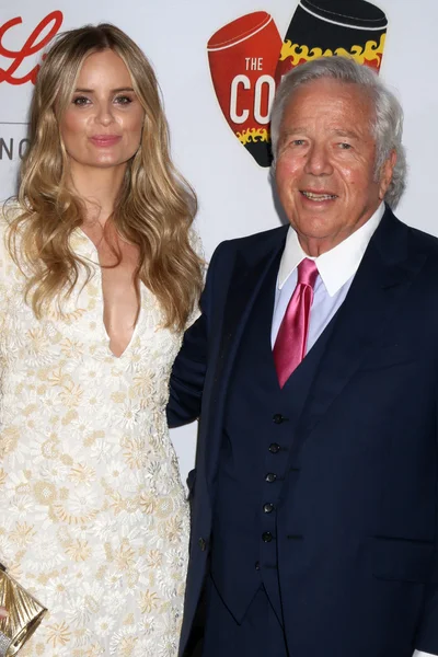 Ricki Noel Lander, Robert Kraft — Stockfoto