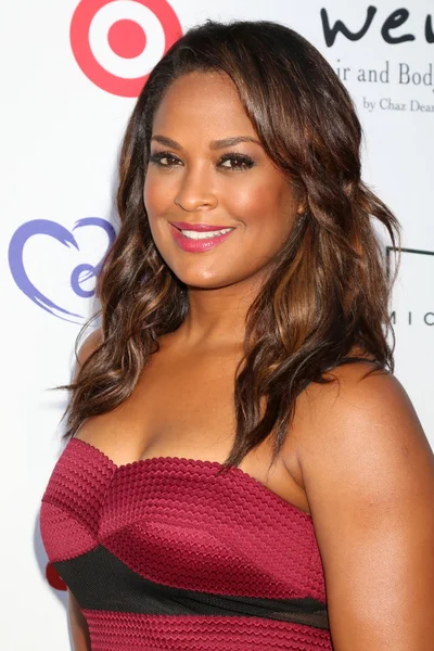 Actress Laila Ali — Stock Photo, Image