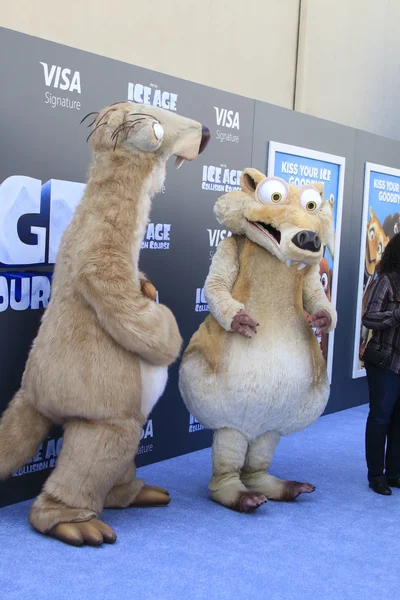 General Atmosphere, Ice Age Charachters — Stock Photo, Image